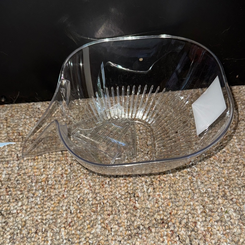 Clear Acrylic Drain Bowl